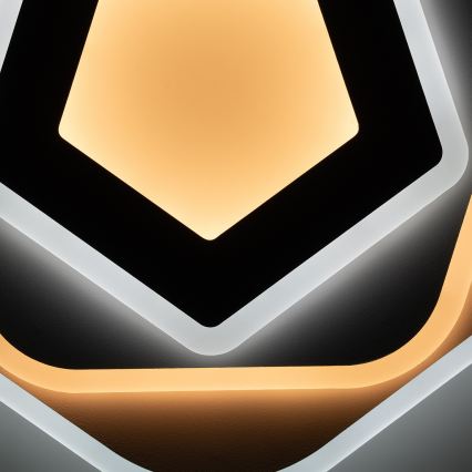 Brilagi - Світлодіодний регульований стельовий світильник MODERN LED/64W/230V 2700-6500K діам. 40 см + пульт дистанційного керування