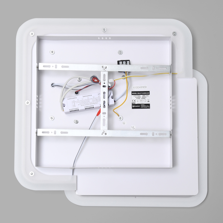 Brilagi - Світлодіодний регульований стельовий світильник MODERN LED/80W/230V 2700-6500K 52,5x52,5 см + пульт дистанційного керування