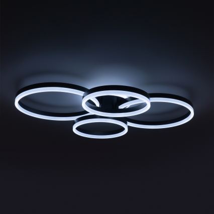 Brilagi - Світлодіодний регульований стельовий світильник ORBITS LED/52W/230V 3000-6000K + дистанційне керування