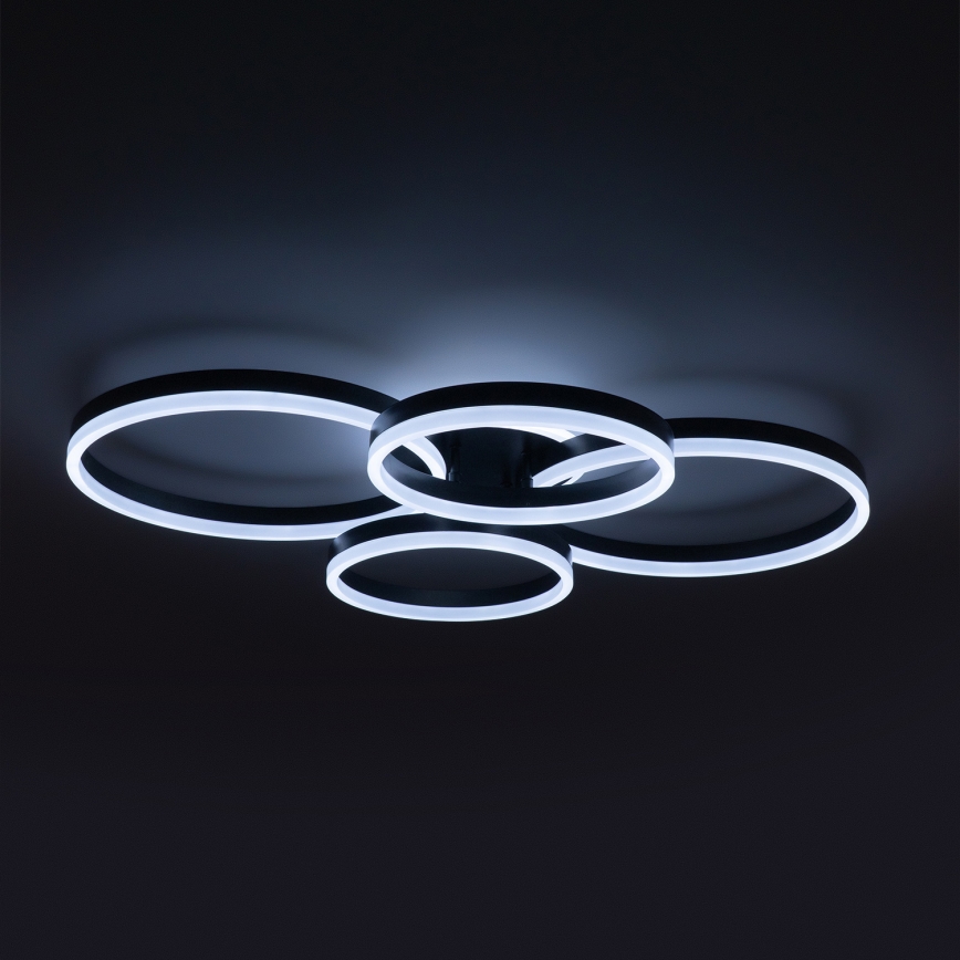 Brilagi - Світлодіодний регульований стельовий світильник ORBITS LED/52W/230V 3000-6000K + дистанційне керування