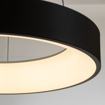 Brilagi - димований підвісний світильник на тросі FALCON LED/40W/230V 3000-6500K, діаметр 45 см, чорний + дистанційне керування