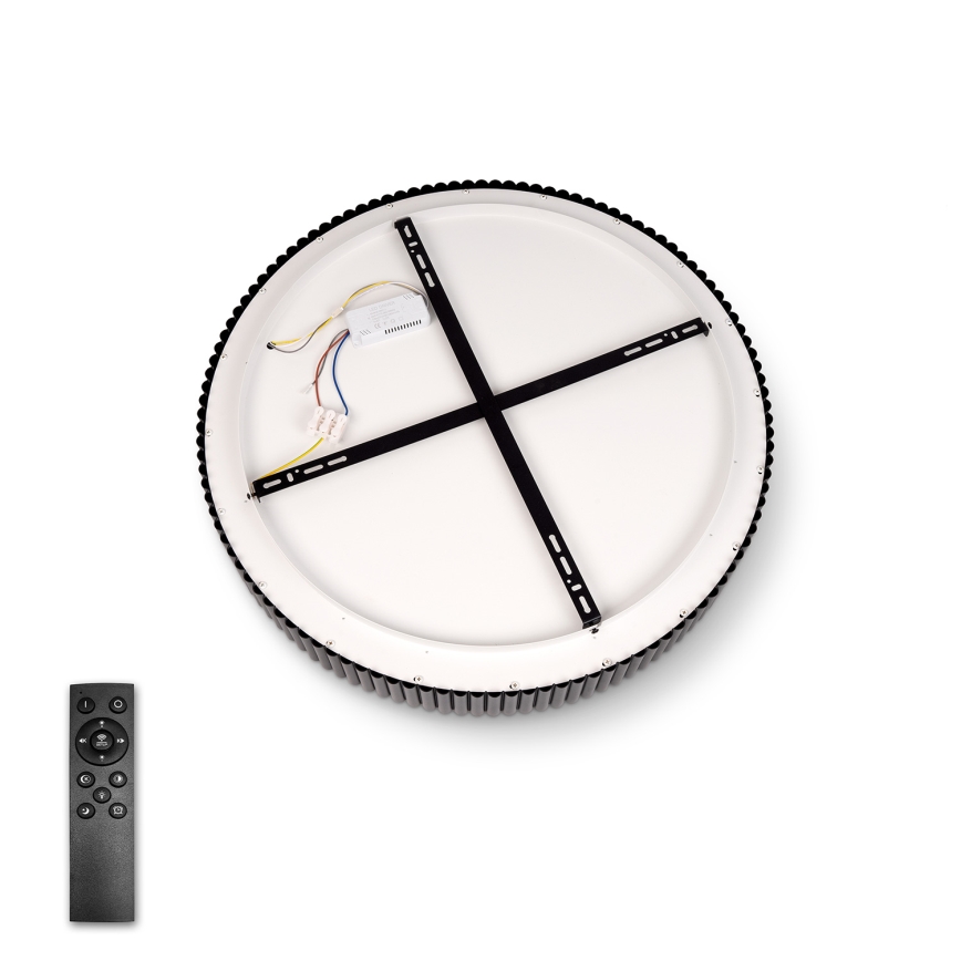 Brilagi - Стельовий світильник із регульованою яскравістю FALCON MODERN LED/30W/230V 3000-6500K діам. 40 cm чорний + пульт дистанційного керування