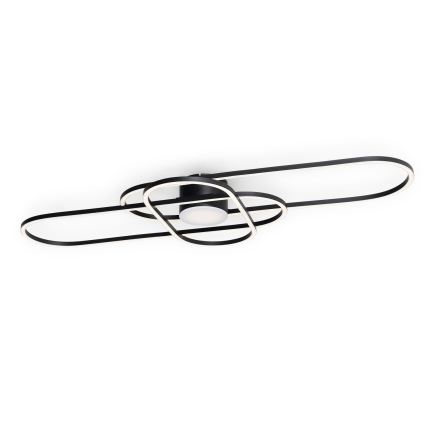 BRILAGI - LED стельний світильник з регулюванням яскравості APOLLO LED/58W/230V 3000-6500K 43,2x101,2 cm чорний + дистанційне керування