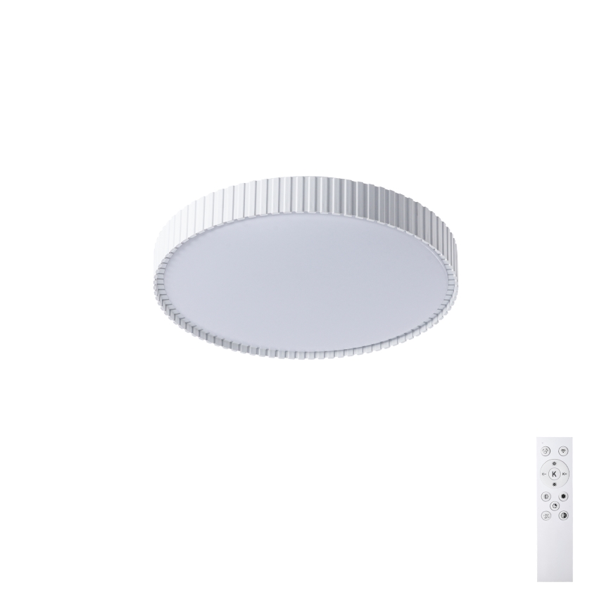 Brilagi - LED димований стельовий світильник CORVO LED/54W/230V 3000-6000K білий діаметр 40 см + пульт дистанційного керування