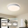 Brilagi - LED димований стельовий світильник CORVO LED/54W/230V 3000-6000K білий діаметр 40 см + пульт дистанційного керування