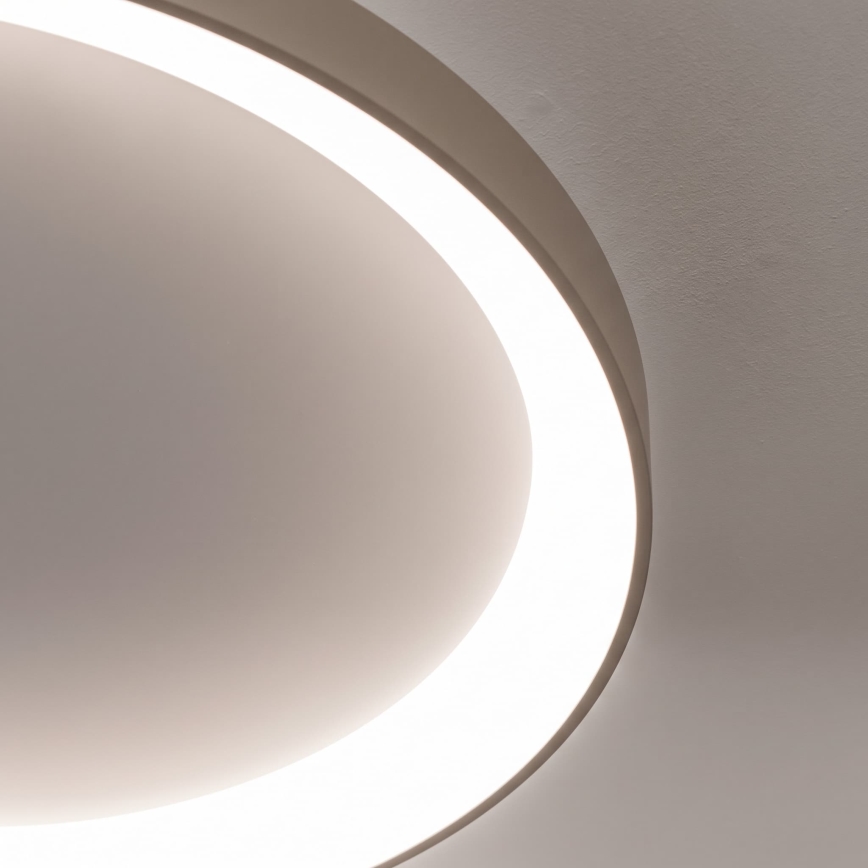 BRILAGI - димований світлодіодний стельовий світильник FALCON II LED/108 Вт/230 В, 3000-6500K, діаметр 80 см, білий/бежевий + пульт дистанційного керування