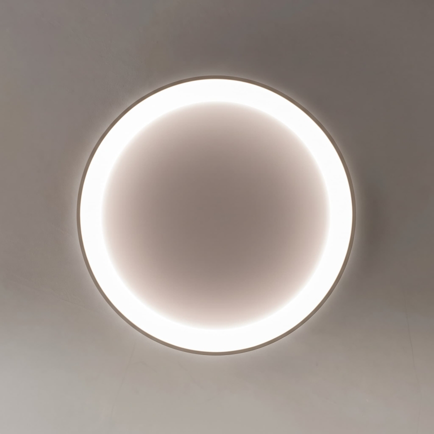 BRILAGI - димований світлодіодний стельовий світильник FALCON II LED/108 Вт/230 В, 3000-6500K, діаметр 80 см, білий/бежевий + пульт дистанційного керування
