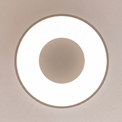 BRILAGI - LED стельовий світильник з регулюванням яскравості FALCON II LED/67W/230V 3000-6500K діаметр 40 см бежевий + пульт дистанційного керування