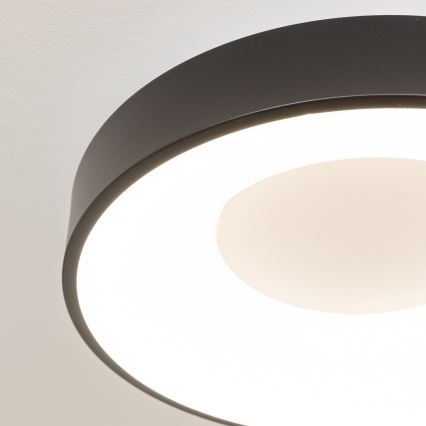 Brilagi - LED-затемнюваний стельовий світильник FALCON II LED/67W/230V 3000-6500K діам. 40 см чорний + дистанційне керування
