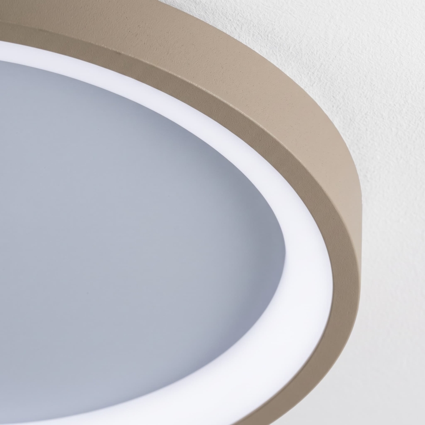 BRILAGI - LED стельовий світильник із регулюванням яскравості FALCON SLIM LED/42W/230V 3000-6500K діам. 50 см білий/бежевий + дистанційне керування