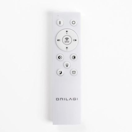 BRILAGI - LED стельовий світильник із регулюванням яскравості FALCON SLIM LED/42W/230V 3000-6500K діам. 50 см білий/бежевий + дистанційне керування