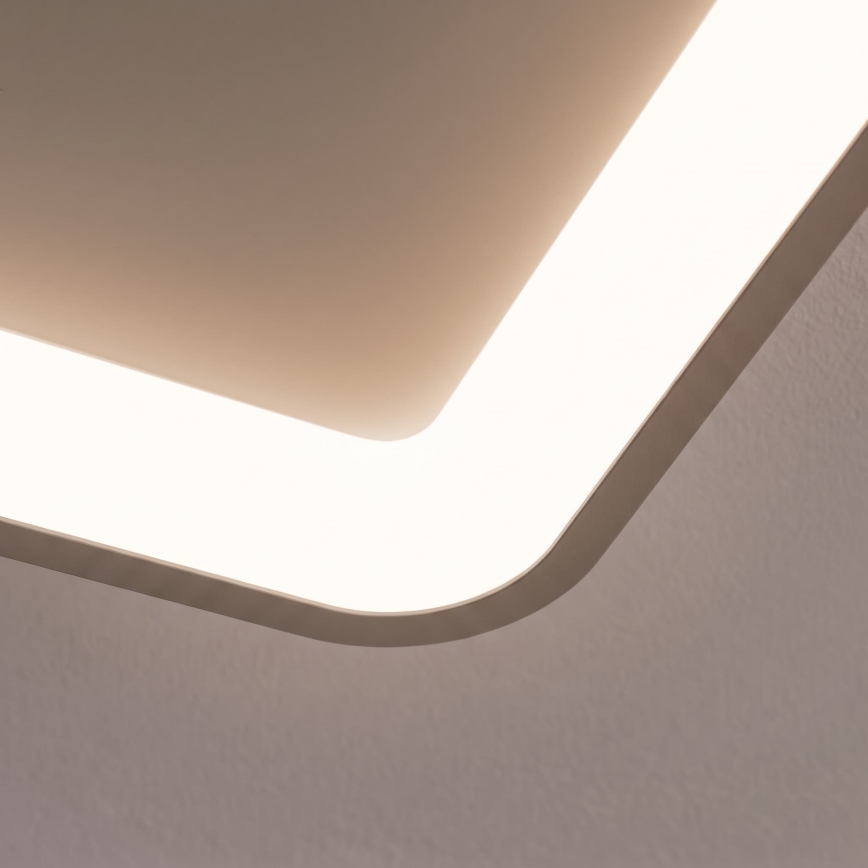 BRILAGI - LED стельовий світильник FALCON SLIM з регулюванням яскравості LED/50W/230V 3000-6500K 50x50 cm бежевий + дистанційне керування