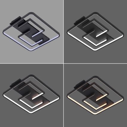 Brilagi - регульований LED стельовий світильник FLARE LED/34W/230V 48x48 cm 3000-6000K + пульт дистанційного керування