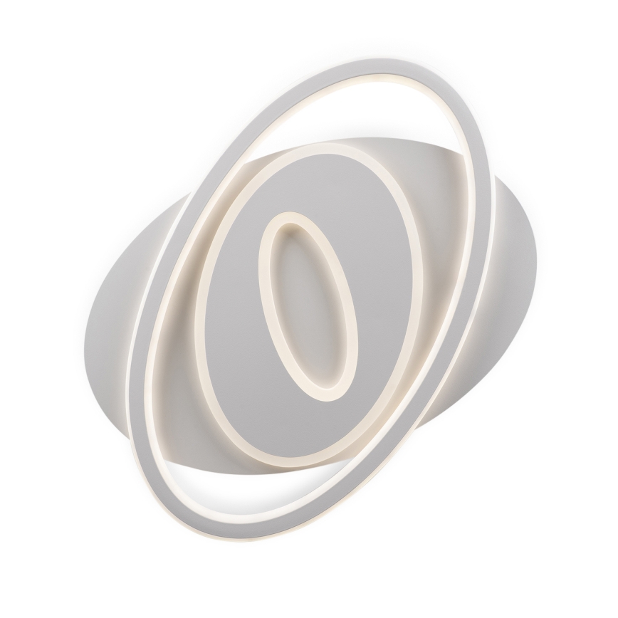 BRILAGI - димований стельовий світильник IRIS LED, 78 Вт, 230 В, 3000–6000 К, 37×49 см, білий, з дистанційним пультом