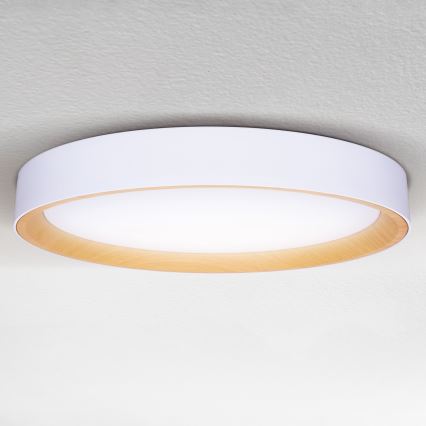 Brilagi - LED димований стельовий світильник LARIOS LED/72W/230V білий діаметром 59 см + пульт дистанційного керування