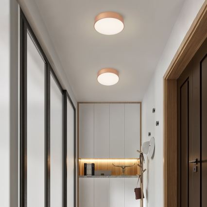 BRILAGI - LED Димований стельовий світильник POOL LED/24W/230V 3000-6000K діам. 20 см мідний + дистанційне керування
