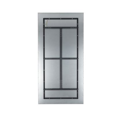 Brilagi - стельовий світильник LED з регулюванням яскравості SLIMFRAME LED/80W/230V 120x60 cm 3000-6000K чорний + пульт дистанційного керування