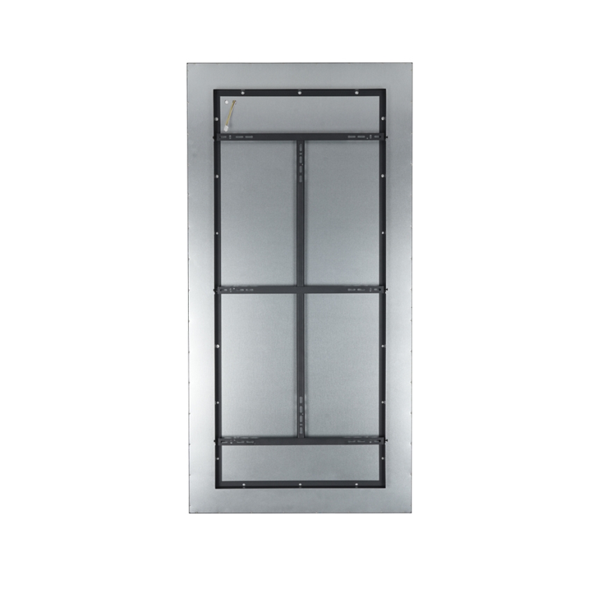 Brilagi - стельовий світильник LED з регулюванням яскравості SLIMFRAME LED/80W/230V 120x60 cm 3000-6000K чорний + пульт дистанційного керування