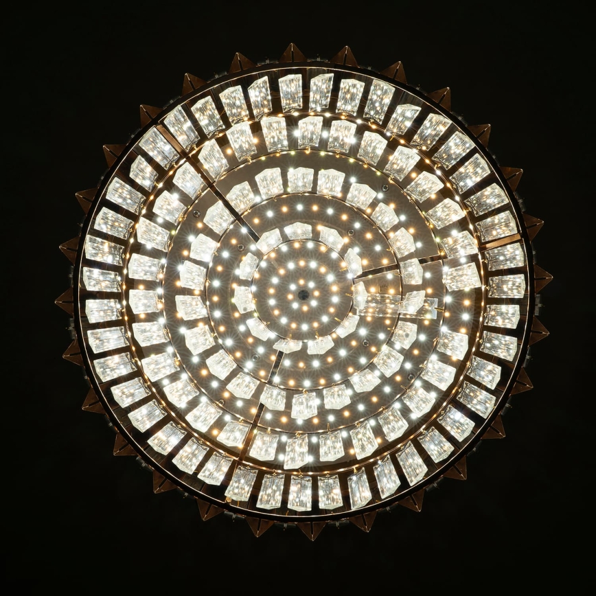 BRILAGI - LED затемнюваний стельовий світильник SPECTRA LED/45W/230V 3000-6000K діаметр 48 см золотистий + дистанційне керування