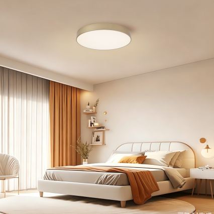 BRILAGI - LED стельовий світильник з регульованою яскравістю POOL SMART LED/60W/230V 3000-6000K діам. 50 см Wi-Fi Tuya золотистий + пульт дистанційного керування