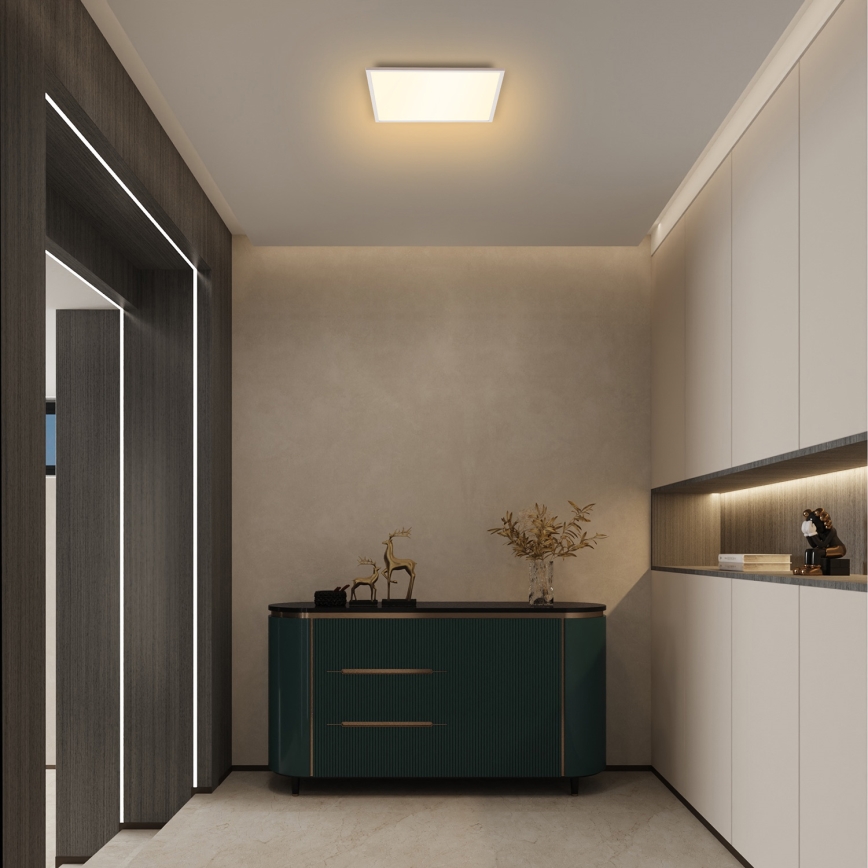 Brilagi - LED стельовий світильник із регулюванням яскравості SLIMFRAME LED/36W/230V 45×45 см 3000–6000 К білий + пульт дистанційного керування
