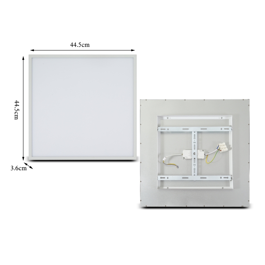 Brilagi - LED стельовий світильник із регулюванням яскравості SLIMFRAME LED/36W/230V 45×45 см 3000–6000 К білий + пульт дистанційного керування