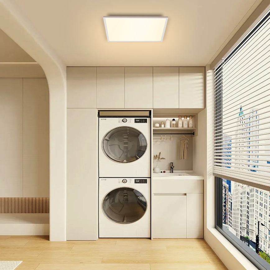 BRILAGI - LED затемнюваний стельовий світильник SLIMFRAME LED/58W/230V 60x60 cm 3000-6000K білий + пульт дистанційного керування