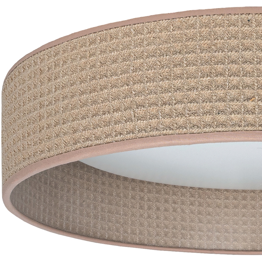 Brilagi - LED стельовий світильник з регулюванням яскравості VELVET SMART VARI LED/24W/230V 3000-6500K, діаметр 45 см, бежевий + пульт дистанційного керування