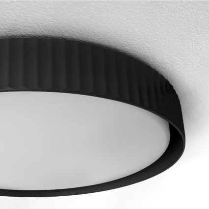 Brilagi - затемнюваний світлодіодний стельовий світильник LUCIA LED/60W/230V 3000-6500K діаметр 59 см чорний + пульт дистанційного керування