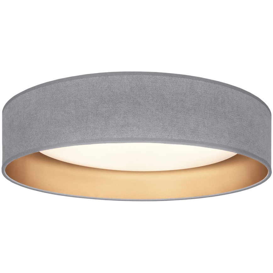 Brilagi - LED-стельовий світильник з функцією затемнення VELVET SMARTIX LED/36W/230V 3000-6000K діаметр 55 см сірий/золотий Wi-Fi Tuya Beacon + пульт дистанційного керування