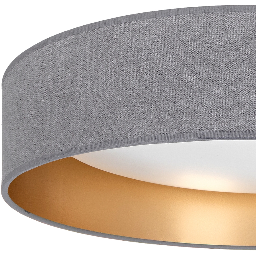 Brilagi - LED-стельовий світильник з функцією затемнення VELVET SMARTIX LED/36W/230V 3000-6000K діаметр 55 см сірий/золотий Wi-Fi Tuya Beacon + пульт дистанційного керування