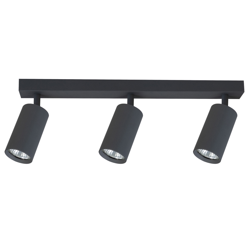 Brilagi - LED RGBW точковий світильник SELE з регульованою яскравістю 3xGU10/4,8W/230V 3000K антрацит + дистанційне керування