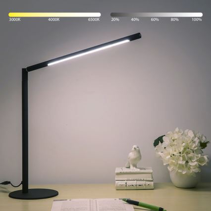 Brilagi - регульована сенсорна настільна лампа VARIO LED/7W/230V 3000-6500K CRI 96 чорна