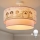 Brilagi - LED дитяча накладна люстра BOBO 1xE27/60W/230V, діаметр 40 см, рожева/феї