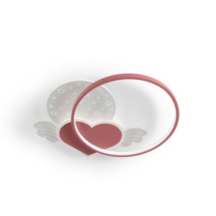 Brilagi - LED дитячий стельовий світильник LOVE LED/48W/230V 3000/4500/6000K рожевий