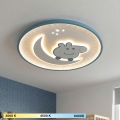 BRILAGI - LED Дитячий стельовий світильник PIGGY, 70 Вт / 230 В, 3000/4500/6000 К, діаметр 45 см