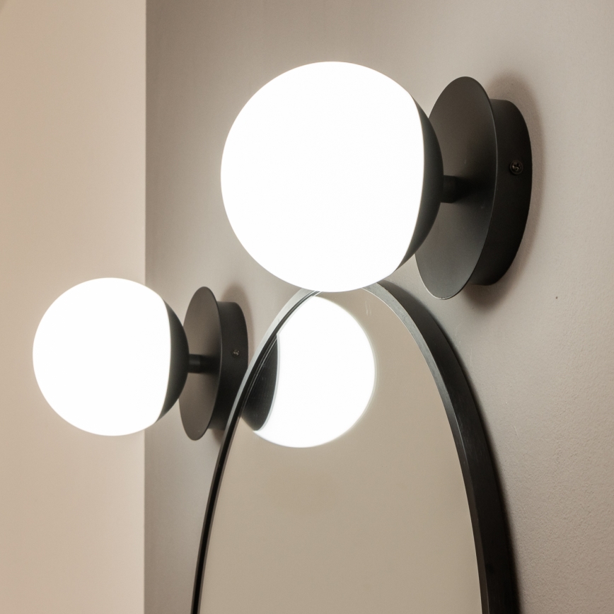 Brilagi - LED настінний світильник для ванної BALL LED/6W/230V 3000/4000/6500K IP44 чорний
