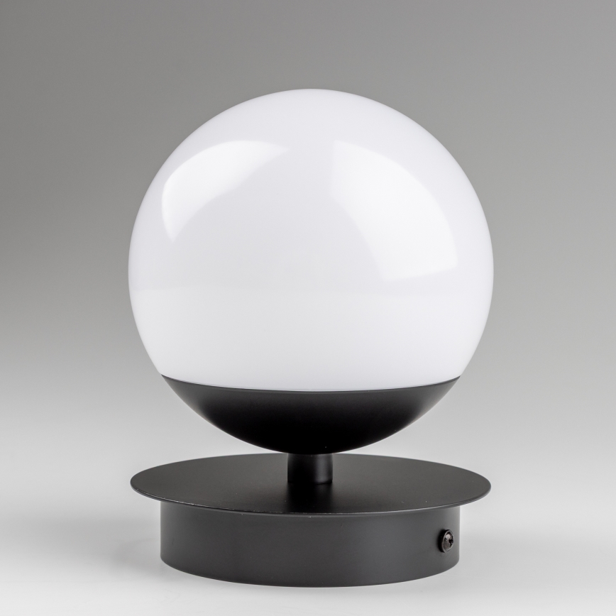 Brilagi - LED настінний світильник для ванної BALL LED/6W/230V 3000/4000/6500K IP44 чорний