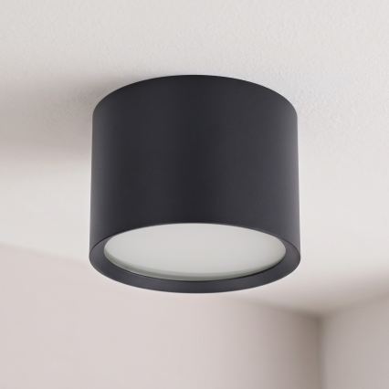 BRILAGI - LED точковий світильник для ванної кімнати SMOOTH 1xGX53/15W/230V 60x82 mm чорний IP54