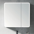 BRILAGI - LED-дзеркальна шафа для ванної кімнати з підсвічуванням NOTO DOUBLE 78x70 cm