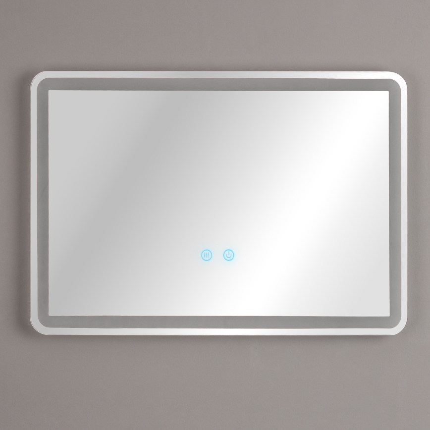 Brilagi - LED дзеркало для ванної кімнати з підігрівом BELLA LED/12W/230V 40x60 cm IP44 CRI 90 з регулюванням яскравості + CCT