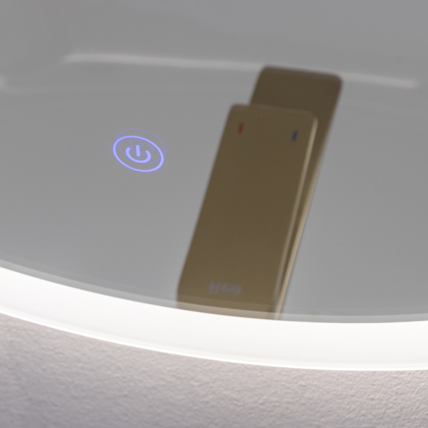 Brilagi - LED дзеркало для ванної кімнати CUNEO LED/19W/230V діам. 60 см IP44 CRI 90 димоване + CCT