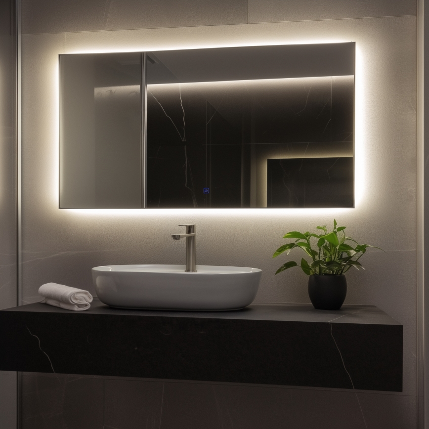BRILAGI - LED-дзеркало для ванної LUCE LED/36W/230V 60x120 cm IP44 CRI 90 з регульованою яскравістю + CCT