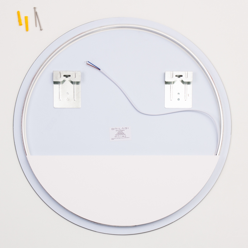 BRILAGI - LED-дзеркало для ванної кімнати LUNA LED/19W/230V діам. 60 см IP44 CRI 90 з регулюванням яскравості + регульована колірна температура (CCT)