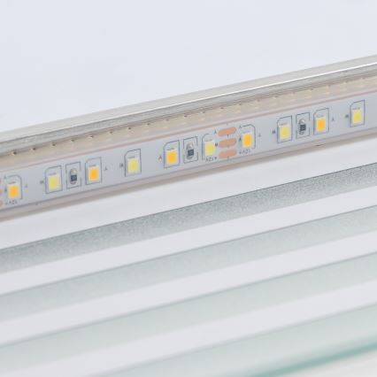 Brilagi - LED-дзеркало для ванної кімнати MELZO LED/28W/230V 60x80 cm IP44 CRI 90 з регульованою яскравістю + CCT