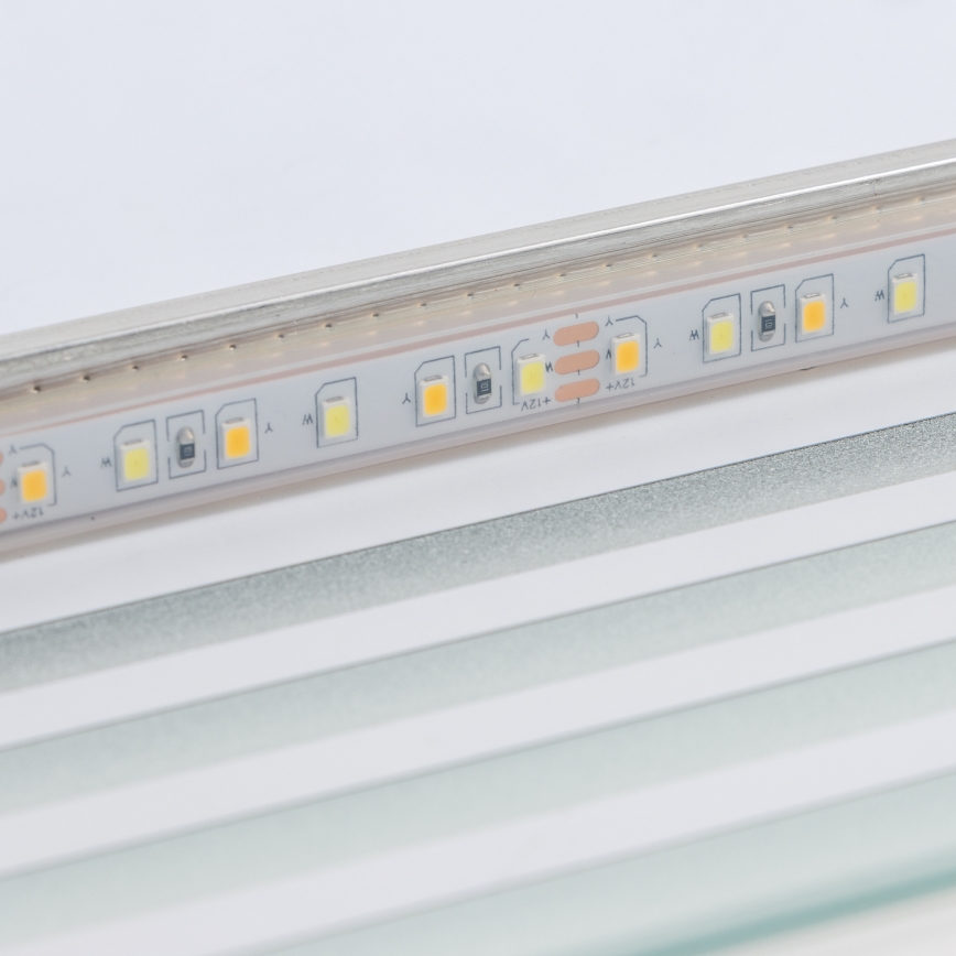 Brilagi - LED-дзеркало для ванної кімнати MELZO LED/28W/230V 60x80 cm IP44 CRI 90 з регульованою яскравістю + CCT