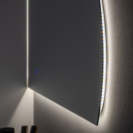 BRILAGI - LED дзеркало для ванної кімнати QUARTIERE LED/18W/230V 50x55 cm IP44 CRI 90 з регульованою яскравістю + CCT