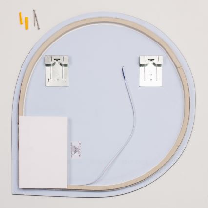 BRILAGI - LED-дзеркало для ванної RICADI LED/19W/230V 60x60 см IP44 CRI 90, з регулюванням яскравості + CCT