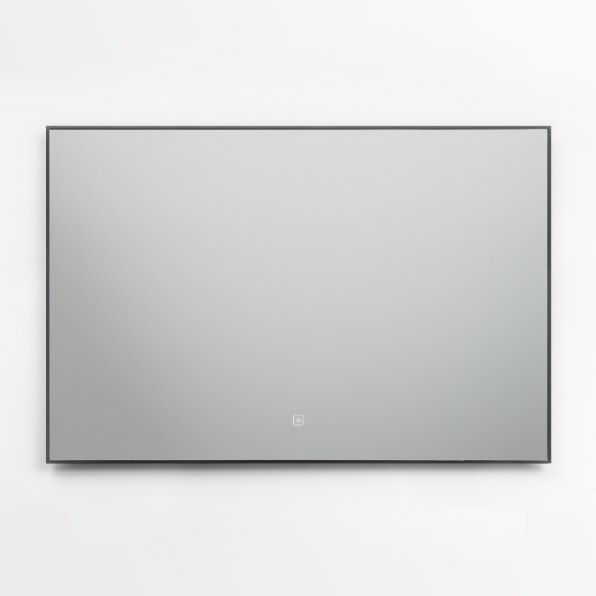 Brilagi - LED дзеркало для ванної SUELLO LED/30 Вт/230 В 60x90 см чорне IP44 CRI 90 з регулюванням яскравості + CCT (змінна колірна температура)