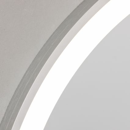 BRILAGI - LED дзеркало для ванної TORINO LED/19W/230V діам. 60 см сріблясте IP44 CRI 90 затемнюване + CCT